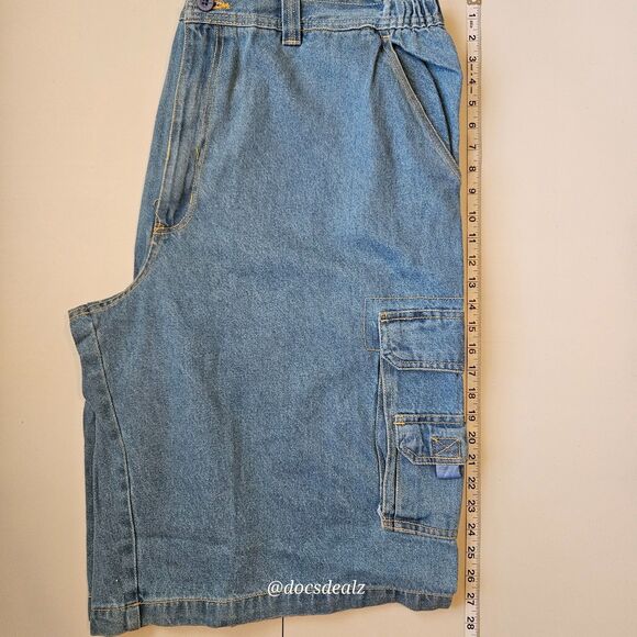 King Size Jean Cargo Shorts Men's Big And Tall 44 - Picture 5 of 7